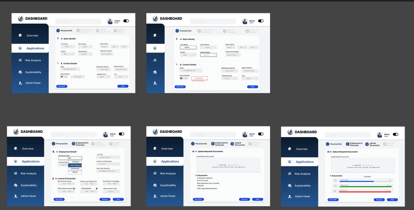 Risk Credit Score Design